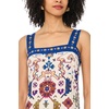 image:imageVince Camuto Womens Beaded Spaghetti Strap Smocked Bodice Maxi DressNew Ivory