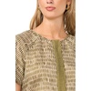 image:imageVince Camuto Womens Celted Crew Neck BlouseLight Olive