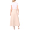 image:imageVince Camuto Womens Center Front Seam Maxi SkirtNeutral