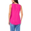 image:imageVince Camuto Womens Chiffon Sleeveless Tank BlouseFrcly Fuchsia