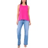 image:imageVince Camuto Womens Chiffon Sleeveless Tank BlouseFrcly Fuchsia
