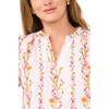 image:imageVince Camuto Womens Cotton Poplin Short Puff Sleeve TopPink Bliss