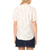 image:imageVince Camuto Womens Crew Neck Short Puff Sleeve TopCamel