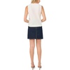 image:imageVince Camuto Womens Crew Neck Sleeveless TopAntique White