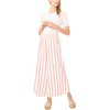 image:imageVince Camuto Womens Cropped Wide Leg PantRed Hot