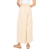 image:imageVince Camuto Womens Cropped Wide Leg PantSand Drift