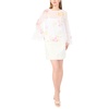 image:imageVince Camuto Womens Double Ruffle Sleeve BlouseLemon Cream