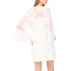 image:imageVince Camuto Womens Double Ruffle Sleeve BlouseLemon Cream