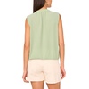 image:imageVince Camuto Womens Elastic Waist Sleeveless BlouseEucalyptus