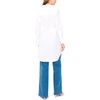 image:imageVince Camuto Womens Extra Long Belted Shirt Tail TopUltra White