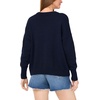 image:imageVince Camuto Womens Flag Print Long Sleeve Crew Neck SweaterClassic Navy