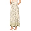 image:imageVince Camuto Womens Floral Print Knit Maxi SkirtLily Green