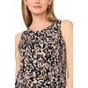 image:imageVince Camuto Womens Floral Print Sleeveless Keyhole Back Maxi DressRich Black