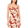 image:imageVince Camuto Womens Floral Print Thick Strap Sleeveless Maxi DressChili