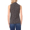 image:imageVince Camuto Womens Front Cross Over Wrap Tank TopRich Black