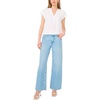 image:imageVince Camuto Womens Front Placket VNeck BlouseUltra White
