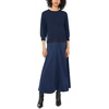 image:imageVince Camuto Womens Front Seam a Line Skirt407 Classic Navy