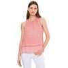 image:imageVince Camuto Womens Halter Neck Shell with PeplumLobster Red