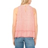 image:imageVince Camuto Womens Halter Neck Shell with PeplumLobster Red