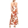 image:imageVince Camuto Womens Halter Neck Slit DressNew Ivory