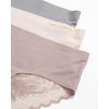 image:imageVince Camuto Womens Hipster Underwear Soft Seamless Lace Breathable Ladies Panties 36 Pack Ropa Interior de MujerMorganiteGreyTaupe 6pk