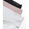 image:imageVince Camuto Womens Hipster Underwear Soft Seamless Lace Breathable Ladies Panties 36 Pack Ropa Interior de MujerOysterTaupeBlack 3pk