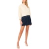 image:imageVince Camuto Womens Lace Half Placket BlouseNew Ivory