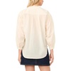 image:imageVince Camuto Womens Lace Half Placket BlouseNew Ivory