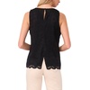 image:imageVince Camuto Womens Lace Sleeveless Tank TopRich Black