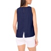 image:imageVince Camuto Womens Linen Keyhole Back TankClassic Navy