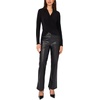 image:imageVince Camuto Womens Long Sleeve Wrap TopRich Black