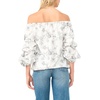 image:imageVince Camuto Womens Off the Shoulder 34 Sleeve BlouseUltra White