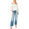 image:imageVince Camuto Womens Off the Shoulder 34 Sleeve BlouseUltra White