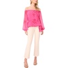 image:imageVince Camuto Womens Off the Shoulder Long Sleeve BlouseRasberry Sorbet