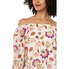 image:imageVince Camuto Womens Off the Shoulder Long Sleeve Tie BlouseNew Ivory