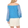 image:imageVince Camuto Womens OfftheShoulder Long Sleeve BlousePalace Blue