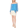 image:imageVince Camuto Womens OfftheShoulder Long Sleeve BlousePalace Blue