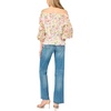 image:imageVince Camuto Womens OfftheShoulder Self Tie Long Bubble Sleeve TopRaspberry Sorbet