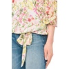 image:imageVince Camuto Womens OfftheShoulder Self Tie Long Bubble Sleeve TopRaspberry Sorbet