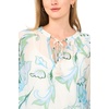 image:imageVince Camuto Womens Oversized Long Sleeve Tie Front BlouseSerenity