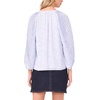 image:imageVince Camuto Womens Pleated Raglan Sleeve Button Up BlouseLake Breeze
