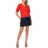 image:imageVince Camuto Womens Pointelle Short Sleeve CardiganLobster Red