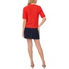 image:imageVince Camuto Womens Pointelle Short Sleeve CardiganLobster Red