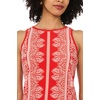 image:imageVince Camuto Womens Printed Sleeveless Tank TopLobster Red