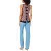 image:imageVince Camuto Womens Printed Sleeveless Tank TopRust