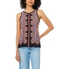 image:imageVince Camuto Womens Printed Sleeveless Tank TopRust