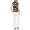 image:imageVince Camuto Womens Printed Sleeveless TopRich Black