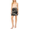 image:imageVince Camuto Womens Printed a Line Mini SkirtRich Black