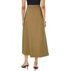 image:imageVince Camuto Womens Pull on Maxi SkirtBurnt Olive