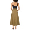 image:imageVince Camuto Womens Pull on Maxi SkirtBurnt Olive
